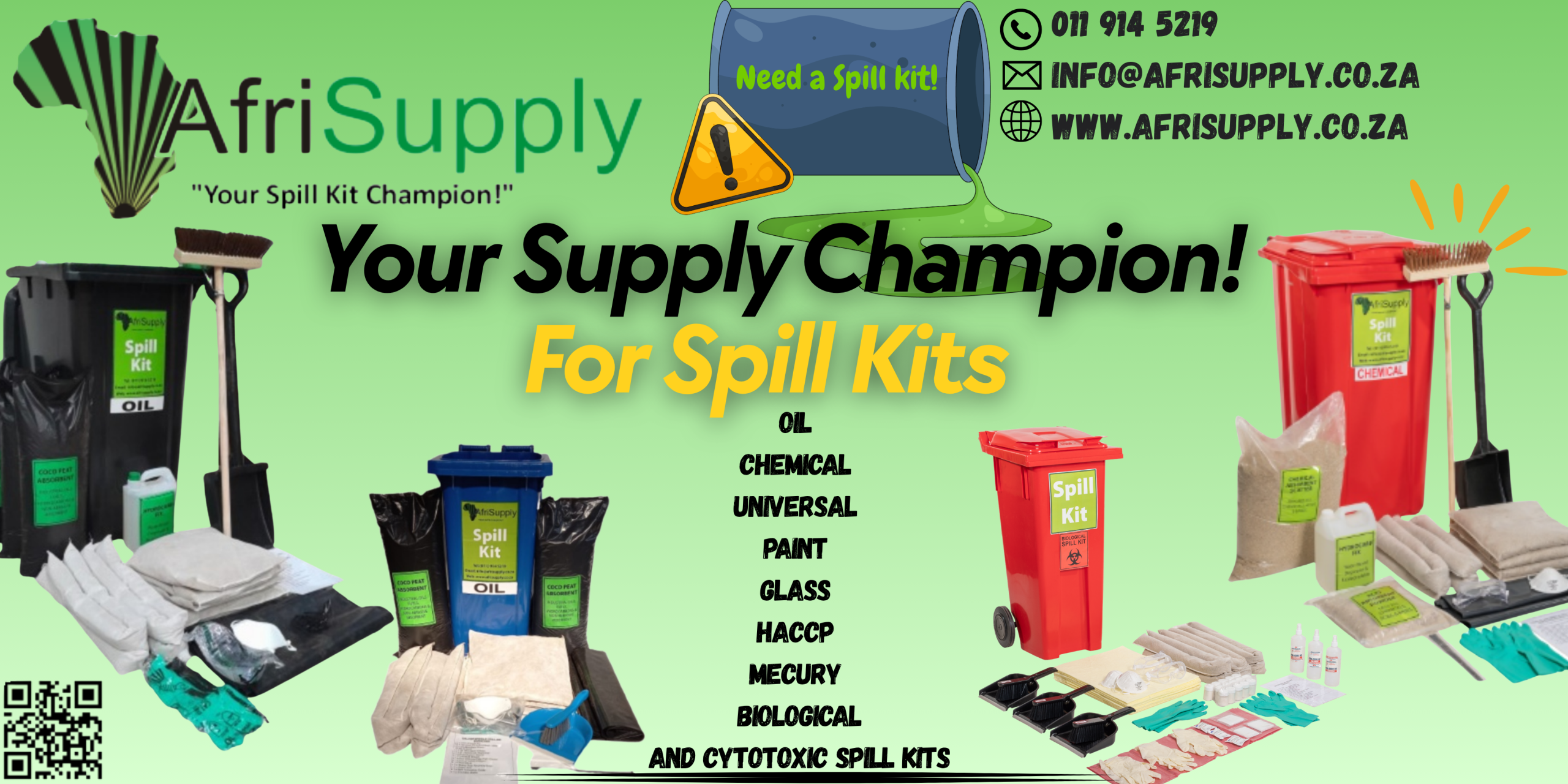 AFRISUPPLY SPILL KITS